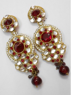 kundan-earrings-1390KER7011